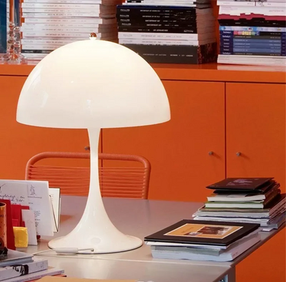 Retro Mushroom Table Lamp - LED Touch Control Vintage Bedside Lamp