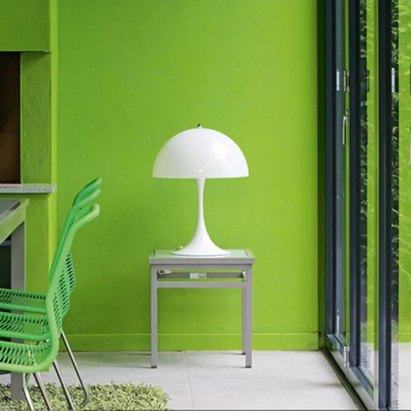 Retro Mushroom Table Lamp - LED Touch Control Vintage Bedside Lamp