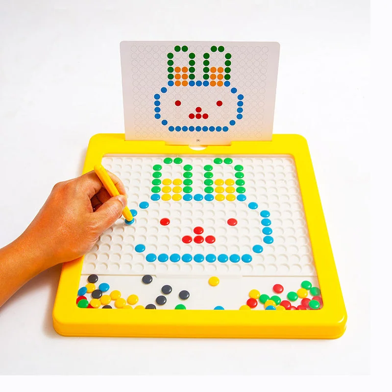 Large Magnetic Drawing Pad for Kids - Montessori Magnetic Doodle Board, Mess-Free Erasable Drawing Toy, 12.5 Inch