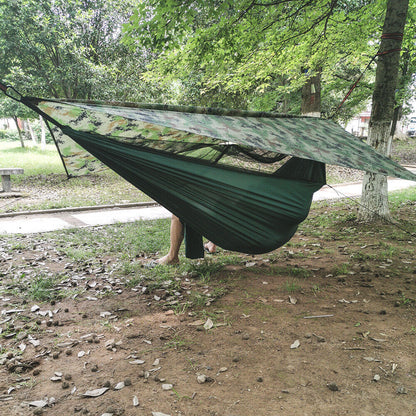 Two-Person Camping Hammock Tent with Canopy - Portable Outdoor Sleeping Tent