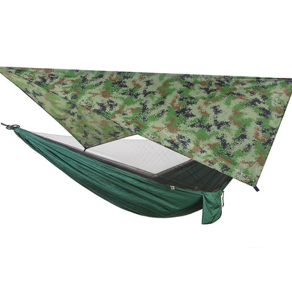 Two-Person Camping Hammock Tent with Canopy - Portable Outdoor Sleeping Tent