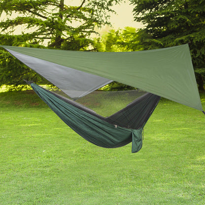 Two-Person Camping Hammock Tent with Canopy - Portable Outdoor Sleeping Tent