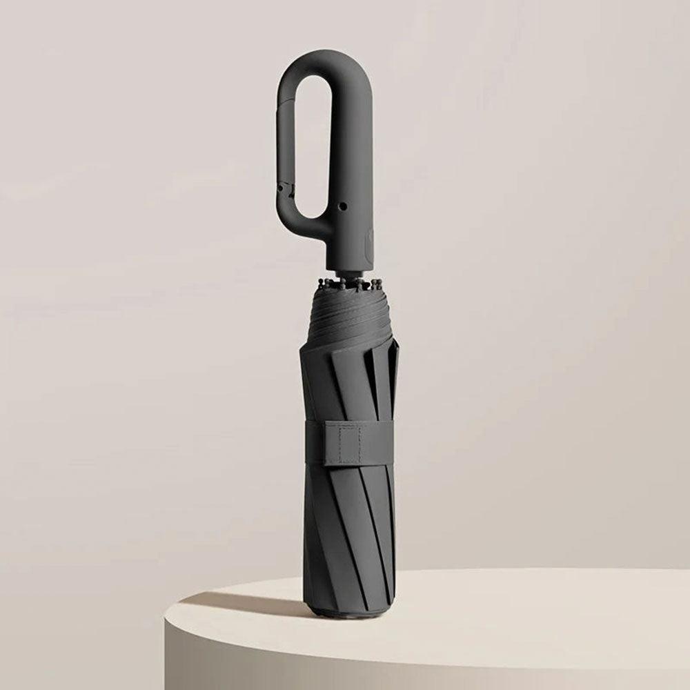Reinforced Compact Travel Umbrella - Windproof, UPF50+ Sun & Rain Protection, Portable for Backpack & Bag